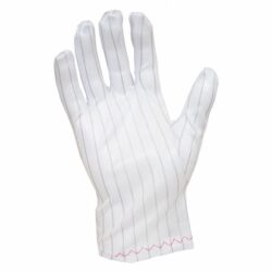 ESD Carbon Striped Gloves - Antistat
