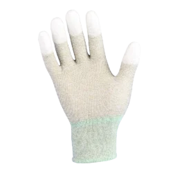 ESD Safe Gloves - Copper PU Tips