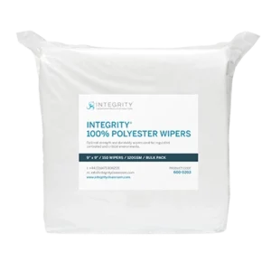 cleanroom polyester wipe