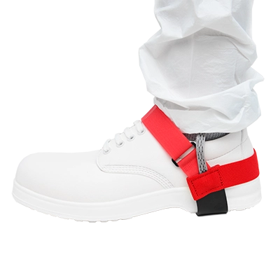 068-0003 - Heelgrounder with hook and loop fastener (01) Heel grounder Hook Loop - Antistat