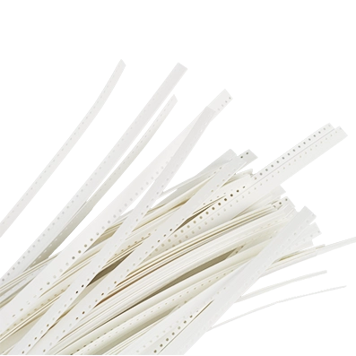 029-1081 White Splice Leader Tape Group Paper Carrier Tape