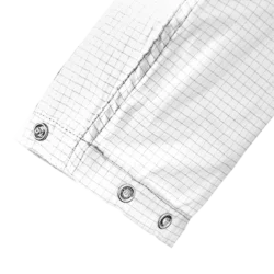ESD Lab coat - close up sleeve - Antistat