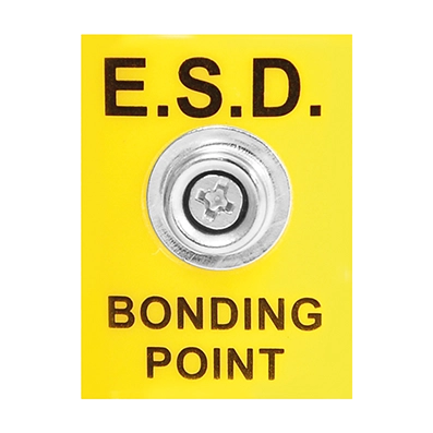 070-0003 - Earth Bonding Point (2) Earth Bonding Point - Front - Antistat