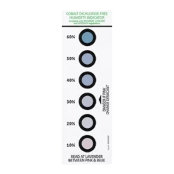Humidity Indicator Card - 6 Spot Cobalt Free - Antistat