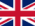 Union Jack = Flag of United Kingdom - Button for English Language