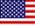 Flag of United States of America - Button for English language