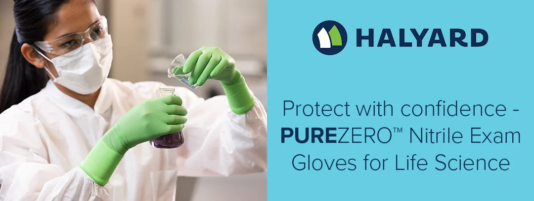 Protect with confidence - PUREZERO Nitrile Exam Gloves for Life Sciences