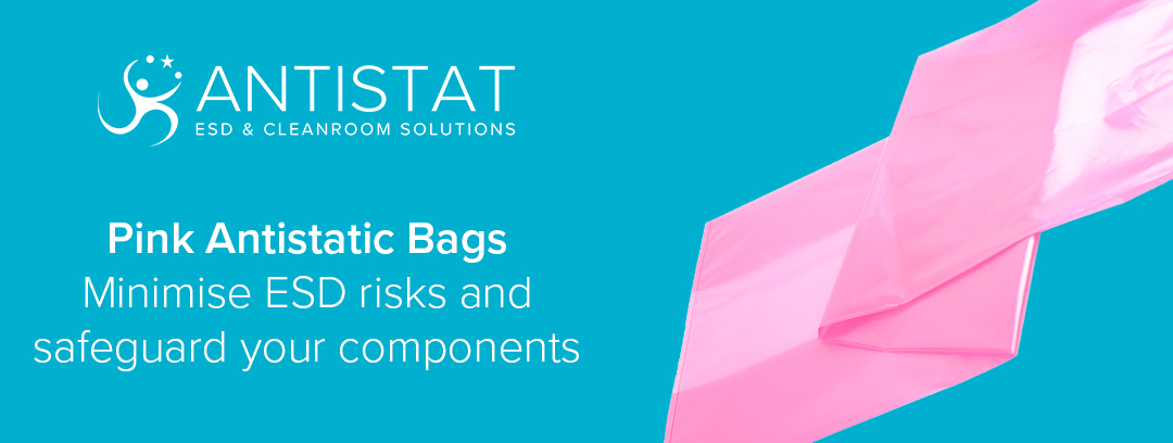 Pink Antistatic Bags