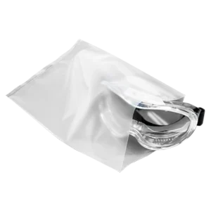 Class 100 LDPE Cleanroom Bag with goggles inside LDPE Bags