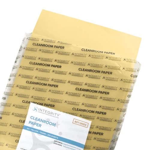 607-0003 - Cleanroom A4 Technical Paper (Yellow) (3)
