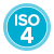 ISO 4 Label