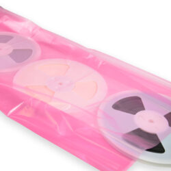 pink antistatic gusseted bags