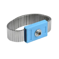 Adjustable Metal ESD Wrist Strap, 7mm Stud