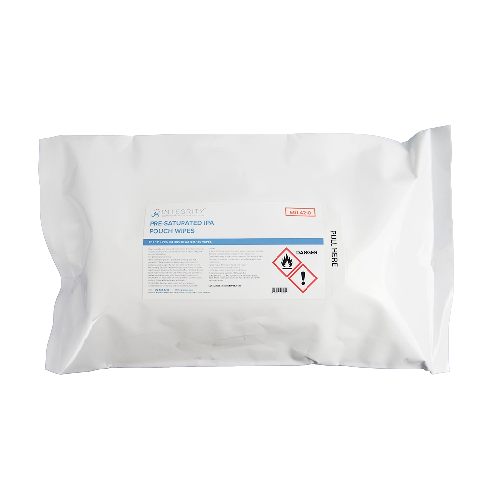 601-4210 - Pre-Saturated IPA Pouch Wipes (1)